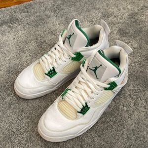 Metallic Green Jordan’s